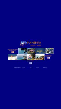 Vorschau der mobilen Webseite www.samosapartments-panthea.com, Panthea Appartements, Samos-Stadt