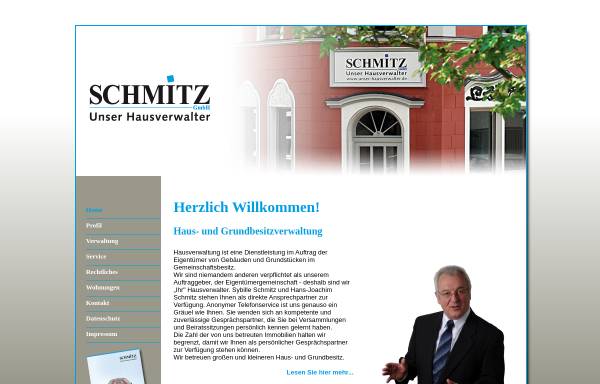 Vorschau von www.unser-hausverwalter.de, Schmitz Hausverwaltung