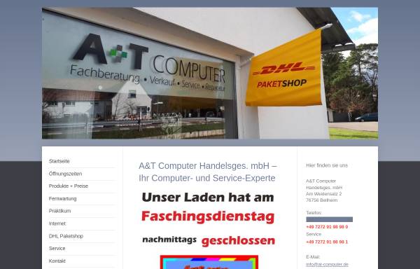 Vorschau von www.at-computer.de, A&T Computer