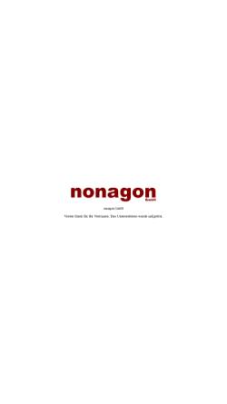 Vorschau der mobilen Webseite www.nonagon.de, Nonagon GmbH