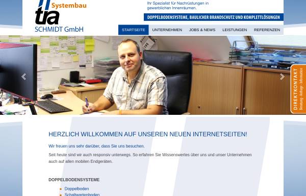 Vorschau von www.tra-systembau.de, TRA Systembau Schmidt GmbH