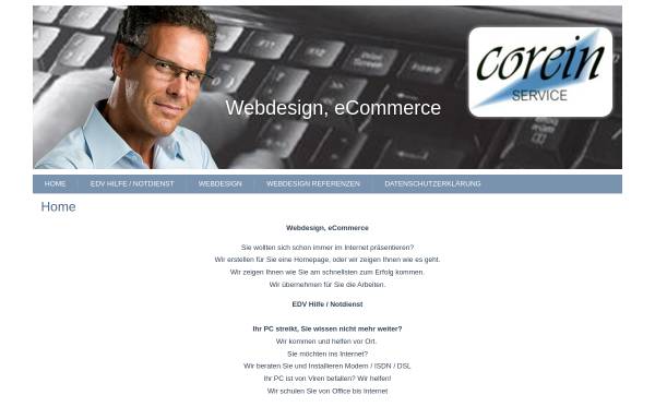 Vorschau von www.corein-essen.de, Corein Service