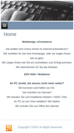 Vorschau der mobilen Webseite www.corein-essen.de, Corein Service