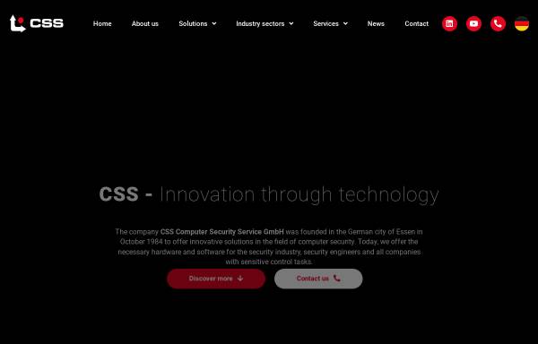 Vorschau von www.css-online.de, CSS Computer Security Service GmbH