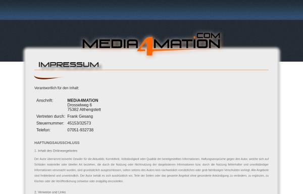 Vorschau von media4mation.com, media4mation