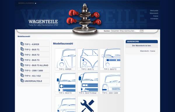 Vorschau von www.wagenteile.com, Wagenteile