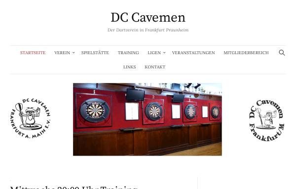 Vorschau von www.dc-cavemen.de, DC Cavemen e.V.