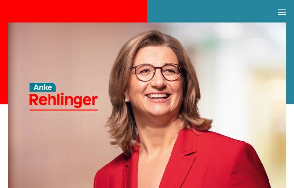 Vorschau von www.anke-rehlinger.de, Rehlinger, Anke MdL SPD Wadern-Nunkirchen