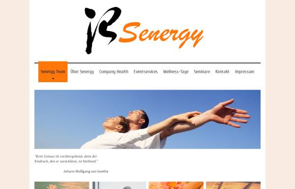 Vorschau von senergyteam.de, Senergy Team Deutschland