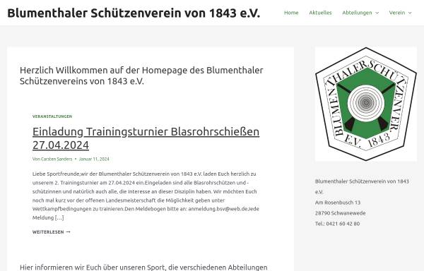 Blumenthaler Schützenverein von 1843 e.V.