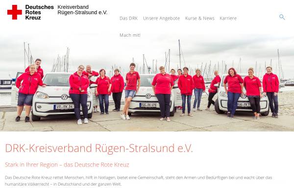Vorschau von www.ruegen.drk.de, DRK Kreisverband Rügen e. V.