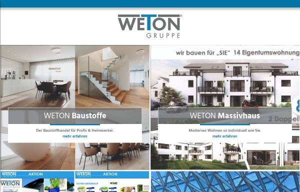 Vorschau von www.weton.de, Weton