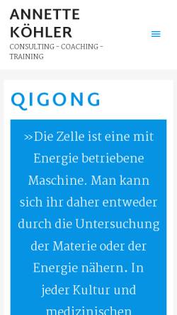 Vorschau der mobilen Webseite qigong-kassel.de, Qigong Kassel