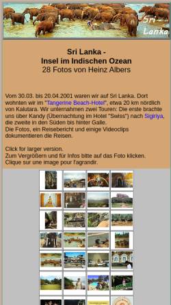 Vorschau der mobilen Webseite www.heinzalbers.org, Perlen und Tränen [Heinz Albers]