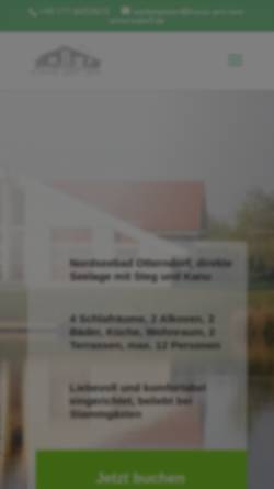 Vorschau der mobilen Webseite www.haus-am-see-otterndorf.de, Haus am See