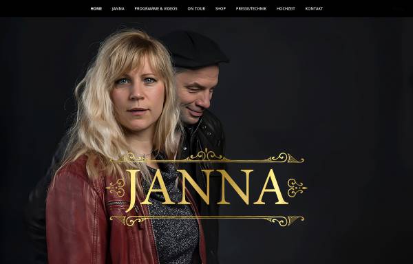 Vorschau von www.janna-live.de, Janna