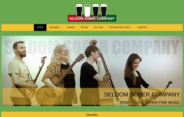 Vorschau von www.seldomsober.de, Seldom Sober Company