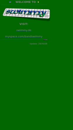 Vorschau der mobilen Webseite www.swimmy.de, Swimmy