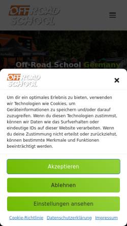 Vorschau der mobilen Webseite www.mx-schule.de, Jürgen Küppers MX Schule