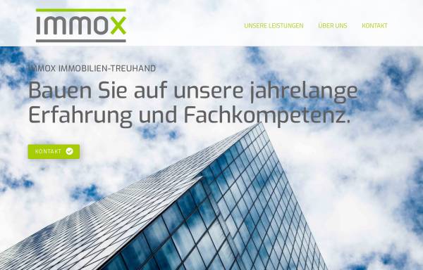Vorschau von www.immox.ch, Immox Immobilien-Treuhand