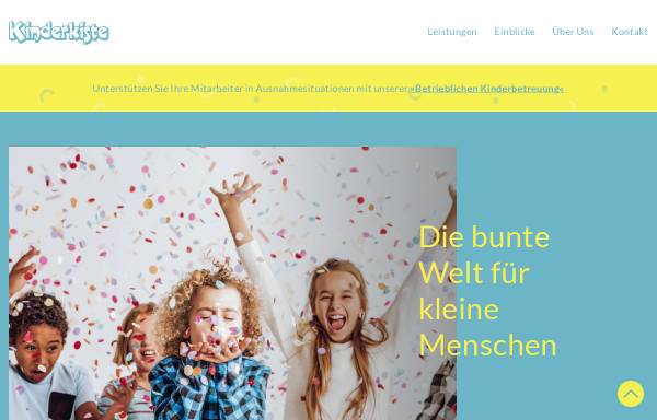 Vorschau von www.kinderanimation24.de, Kinderkiste