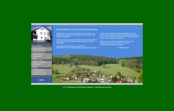 Vorschau von www.oberlausitzer-ferienwohnung.de, Oberlausitzer Ferienwohnung Michael Probst