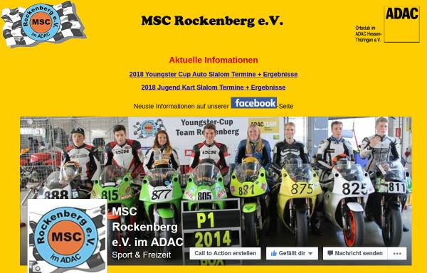Vorschau von www.msc-rockenberg.de, MSC Rockenberg e.V. im ADAC