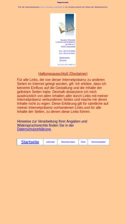 Vorschau der mobilen Webseite www.susanne-warmuth.de, Susanne Warmuth