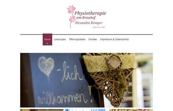 Vorschau von www.physiotherapie-apolda.de, Physiotherapie am Brauhof