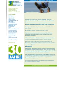 Vorschau der mobilen Webseite www.gcf-praxis.de, Praxis für Physiotherapie