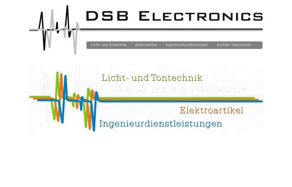 Vorschau von www.dsb-electronics.de, DSB Electronics