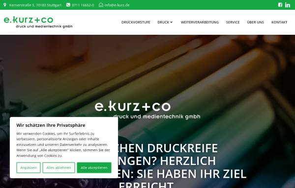 Vorschau von www.koehlerdruck.de, Grafische Betriebe Köhler