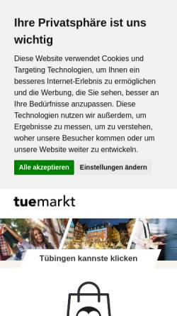 Vorschau der mobilen Webseite www.tuemarkt.de, Tuemarkt.de