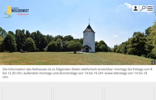 Vorschau von www.weilerswist.de, Gemeinde Weilerswist