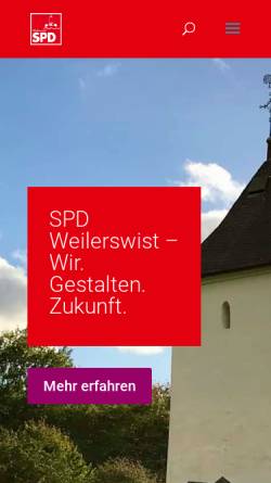Vorschau der mobilen Webseite spd-weilerswist.de, SPD Weilerswist