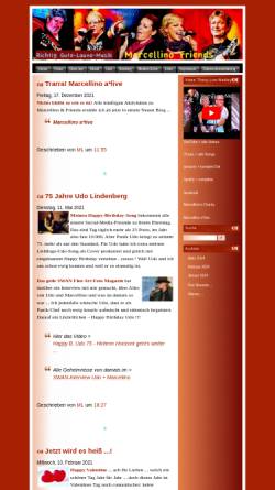 Vorschau der mobilen Webseite www.marcellino-friends.de, Marcellino & Friends