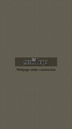 Vorschau der mobilen Webseite www.mercy-beats.de, The Mercy-Beats
