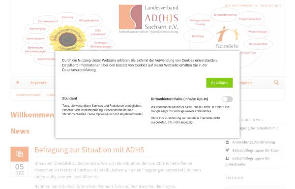 Vorschau von www.adhs-mittelsachsen.de, ADHS Mittelsachsen e.V.
