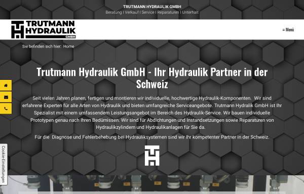 Vorschau von www.enerpac.ch, Trutmann Hydraulik GmbH