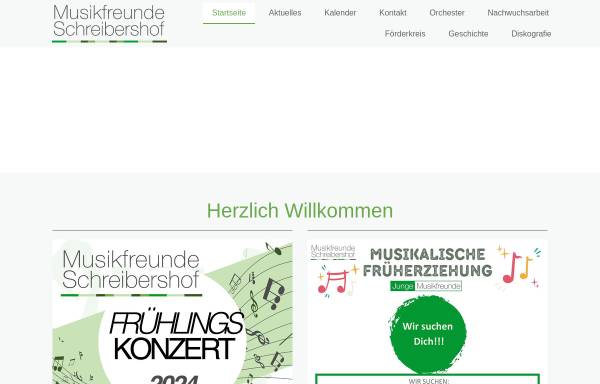 Vorschau von musikfreunde-schreibershof.jimdofree.com, Musikfreunde Schreibershof