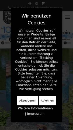 Vorschau der mobilen Webseite www.bocholter-wassersport.de, Bocholter Wassersportverein 1920 e.V.