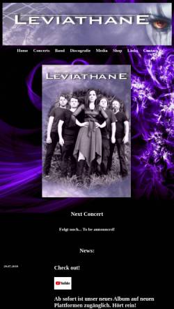 Vorschau der mobilen Webseite leviathane.ch, Leviathane