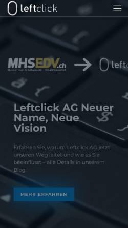 Vorschau der mobilen Webseite www.mussler.ch, Mussler Hard- & Software