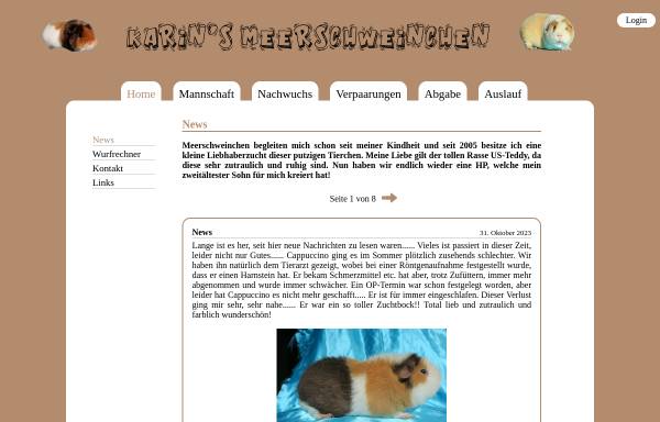 Vorschau von www.grifo.ch, Karins Meerschweinchen