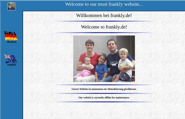 Vorschau von www.frankly.de, Frank, Marit und Patrik