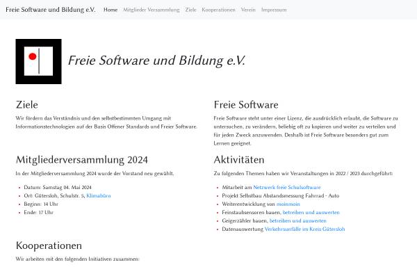 Freie Software und Bildung e.V.