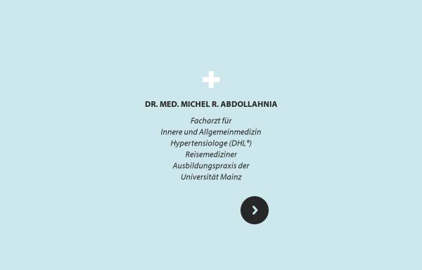 Vorschau von praxis-abdollahnia.de, Abdollahnia, Dr. med. Michel R.