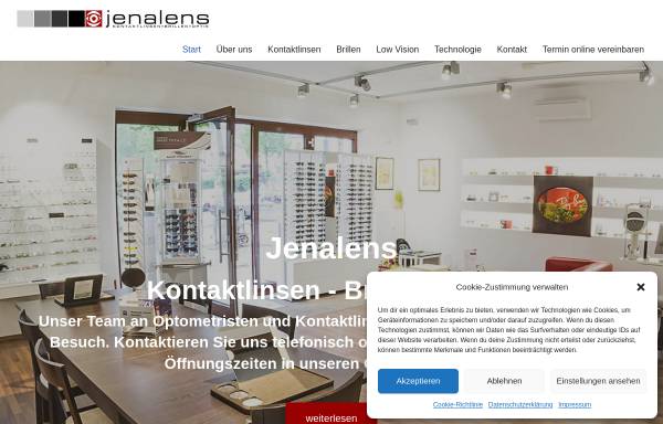 Vorschau von www.jenalens-online.de, Jenalens GmbH