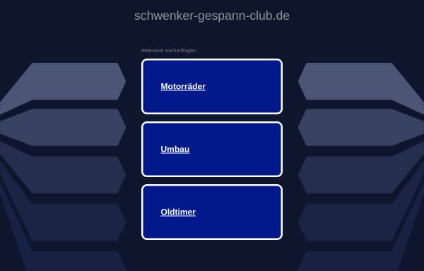 Vorschau von www.schwenker-gespann-club.de, Schwenker-Gespann-Club