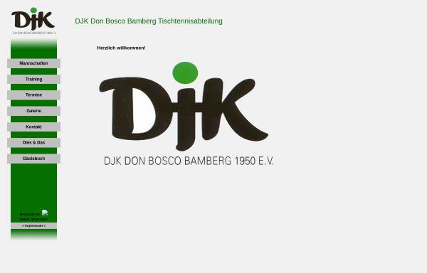 Vorschau von tt.donbosco-bamberg.de, DJK Don Bosco Bamberg